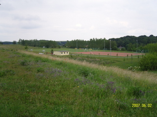 Hier stand mal der Rote Turm