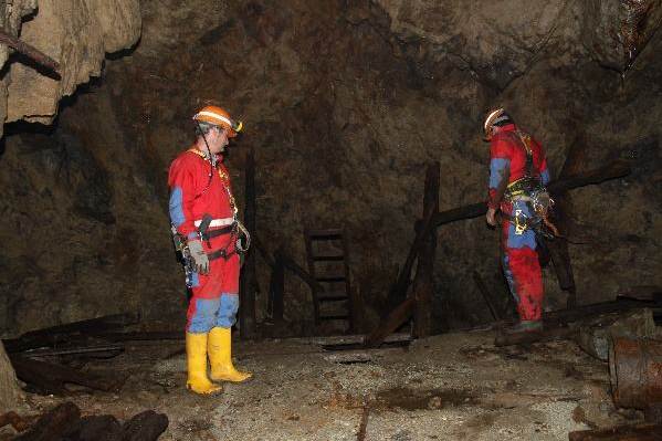 Schachtkopf auf der 2. Sohle