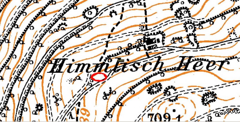 HH_westlich.jpg (172.95 KiB) 17103 mal betrachtet Umgebung Himmlisch Heer vor 1945 (Bildquelle: http://www.landesvermessung.sachsen.de/ias/basiskarte )