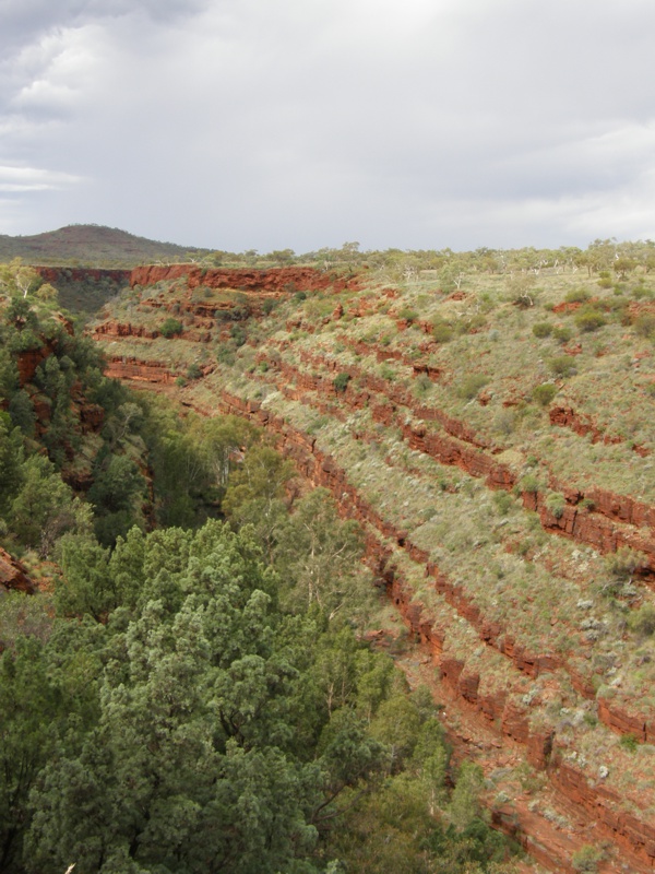 Dales Gorge im Karijini Nationalpark - Namensgeber fuer die Dales Gorge Eisenerzformation